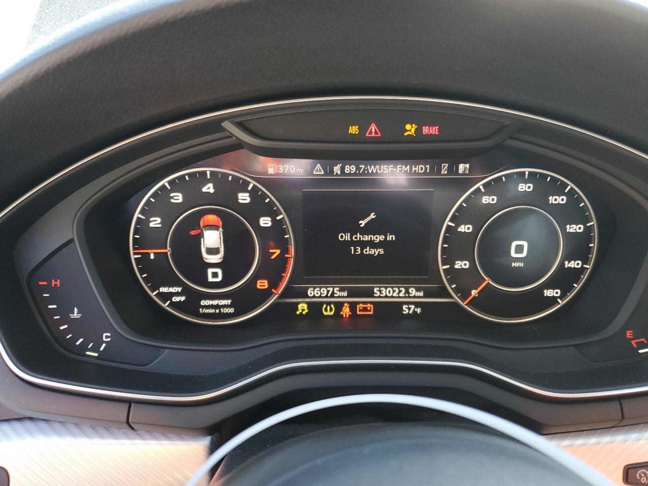 2019 Audi A5 VIN WAUENCF5XKA007673 Copart auction photo, front end damage thumbnail 9