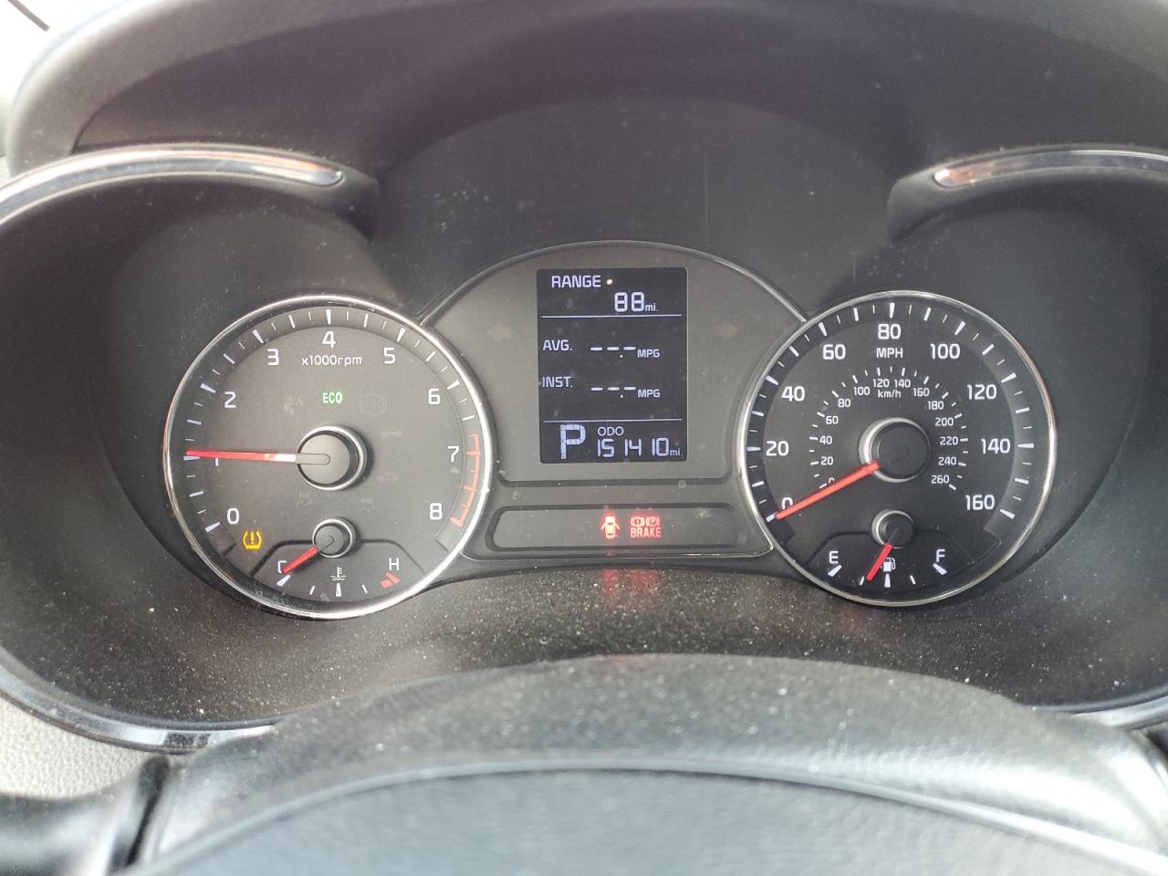 2014 KIA Forte VIN KNAFX4A61E5066595 Copart auction photo, rear end damage thumbnail 9
