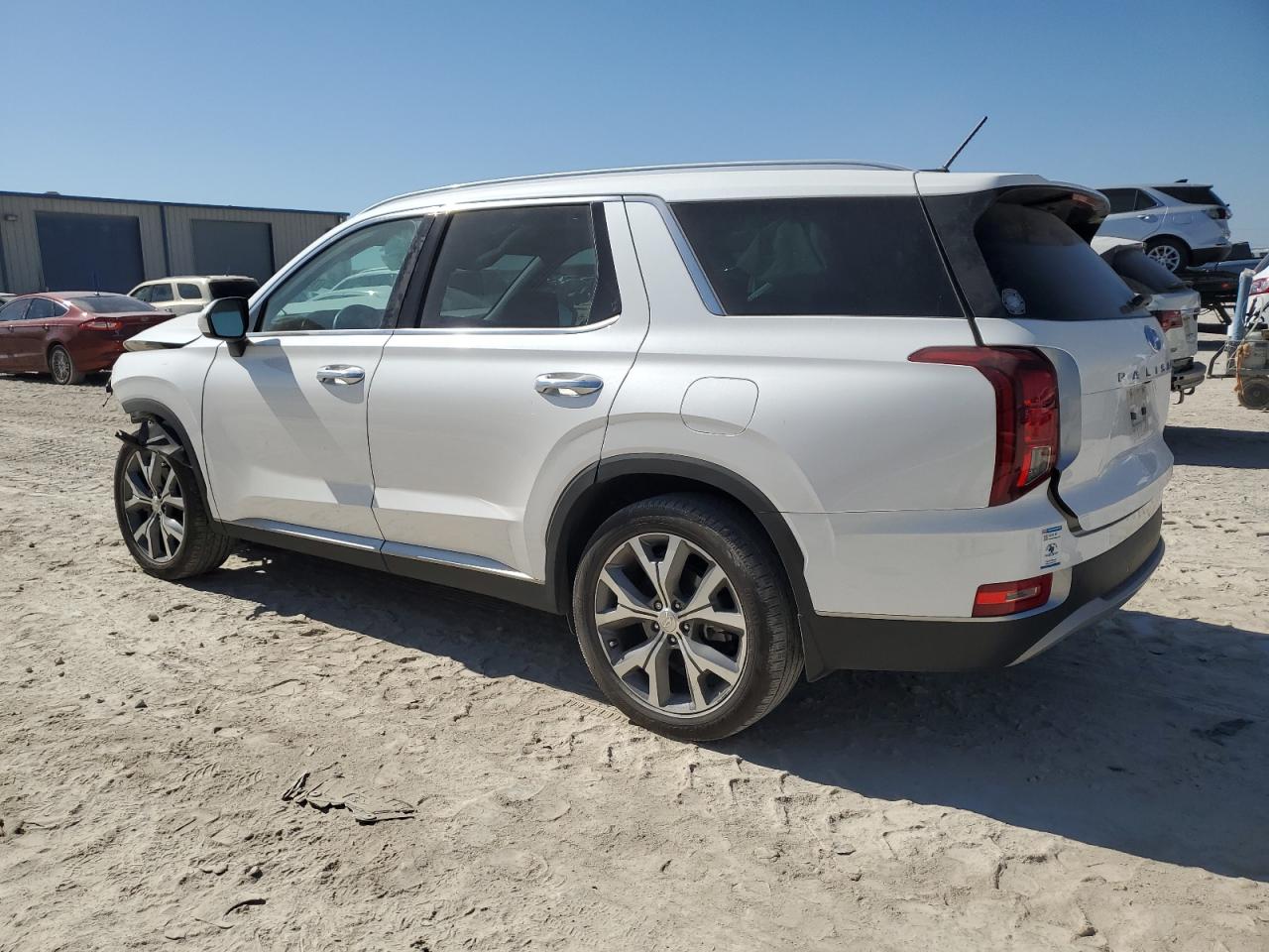2020 Hyundai Palisade VIN KM8R34HE1LU094095 Copart auction photo, front end damage thumbnail 2