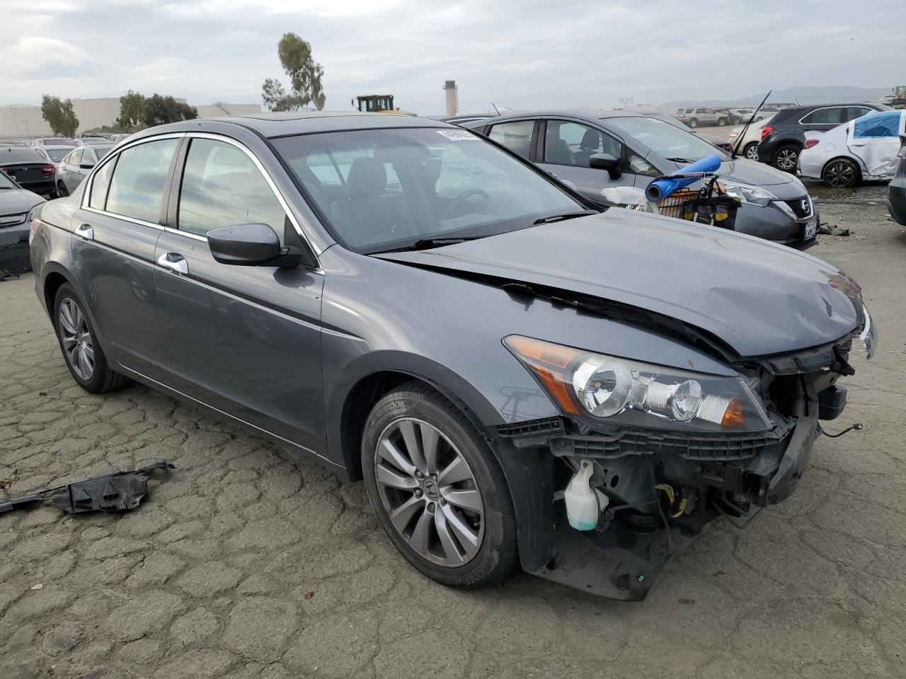 2012 Honda Accord VIN 1HGCP3F8XCA018027 Copart auction photo, front end damage thumbnail 4