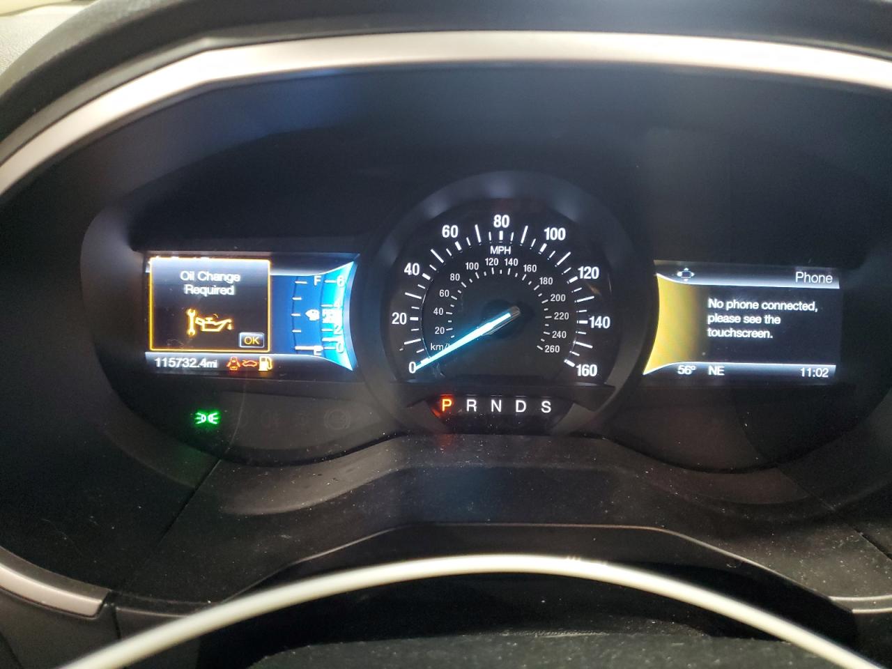 2017 Ford Edge VIN 2FMPK4J90HBB36244 Copart auction photo, front end / rear end damage thumbnail 9