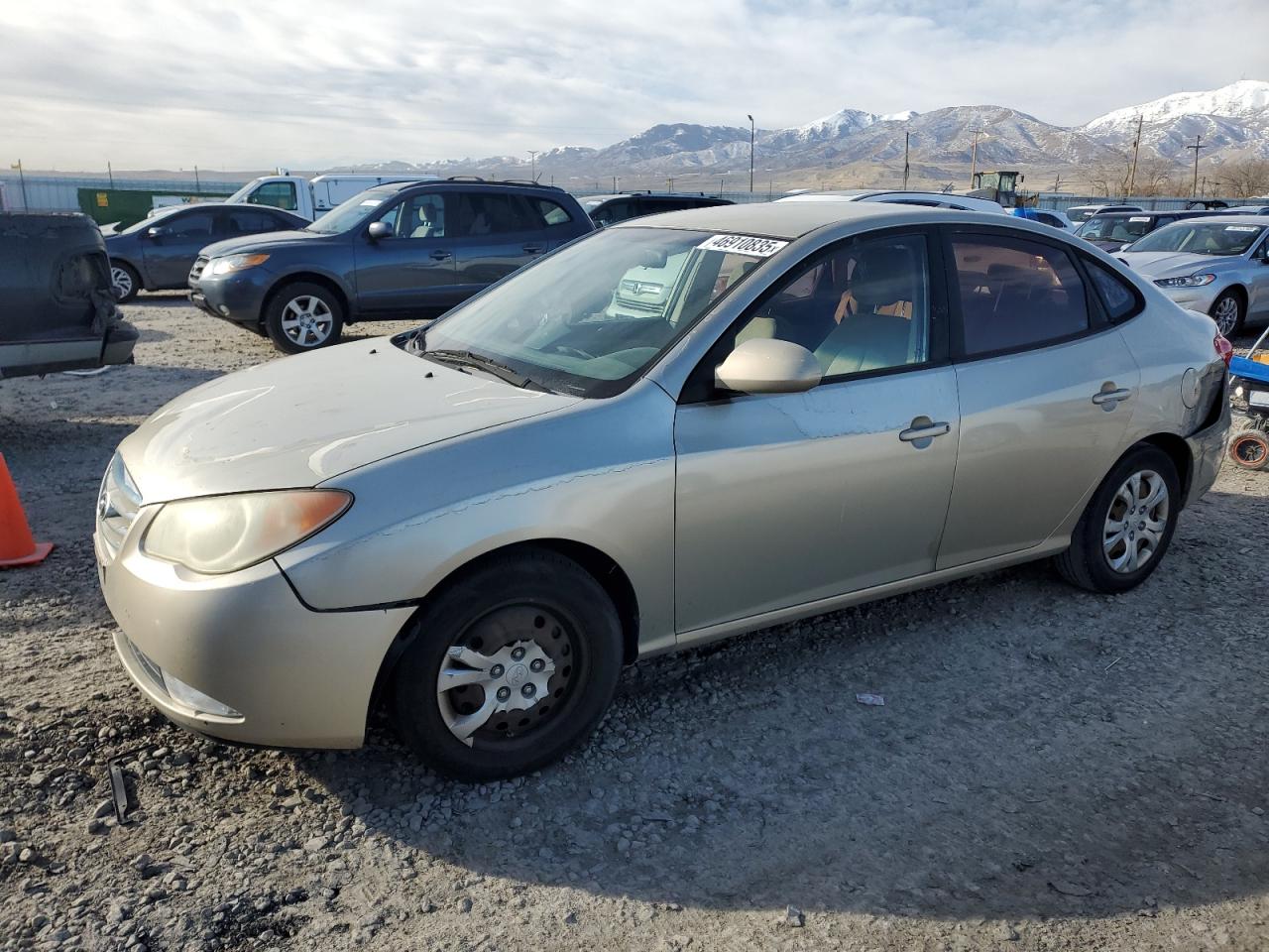 2010 Hyundai Elantra VIN KMHDU4AD0AU121874