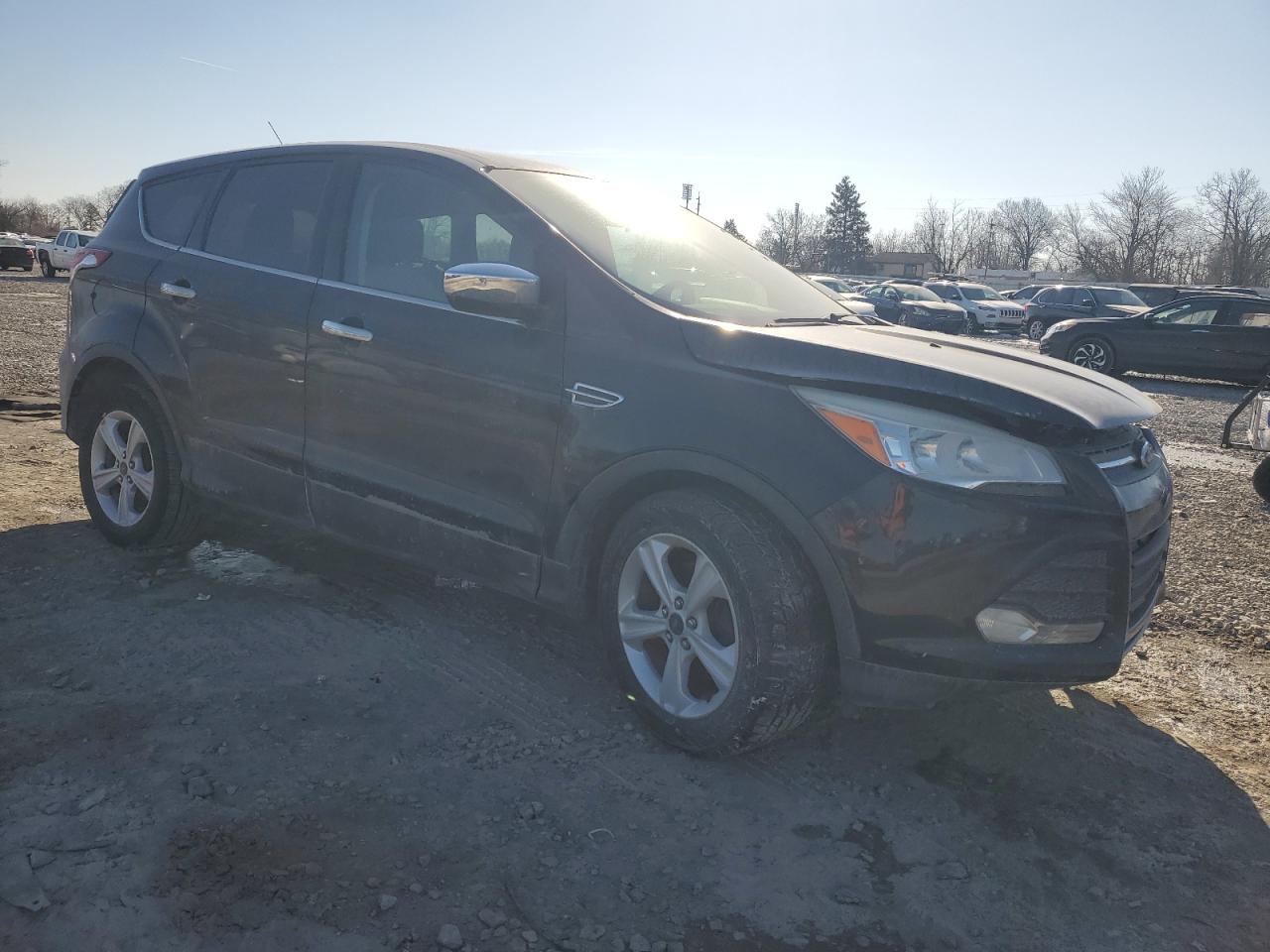 2014 Ford Escape VIN 1FMCU0GX4EUB81538 Copart auction photo, undercarriage damage thumbnail 4
