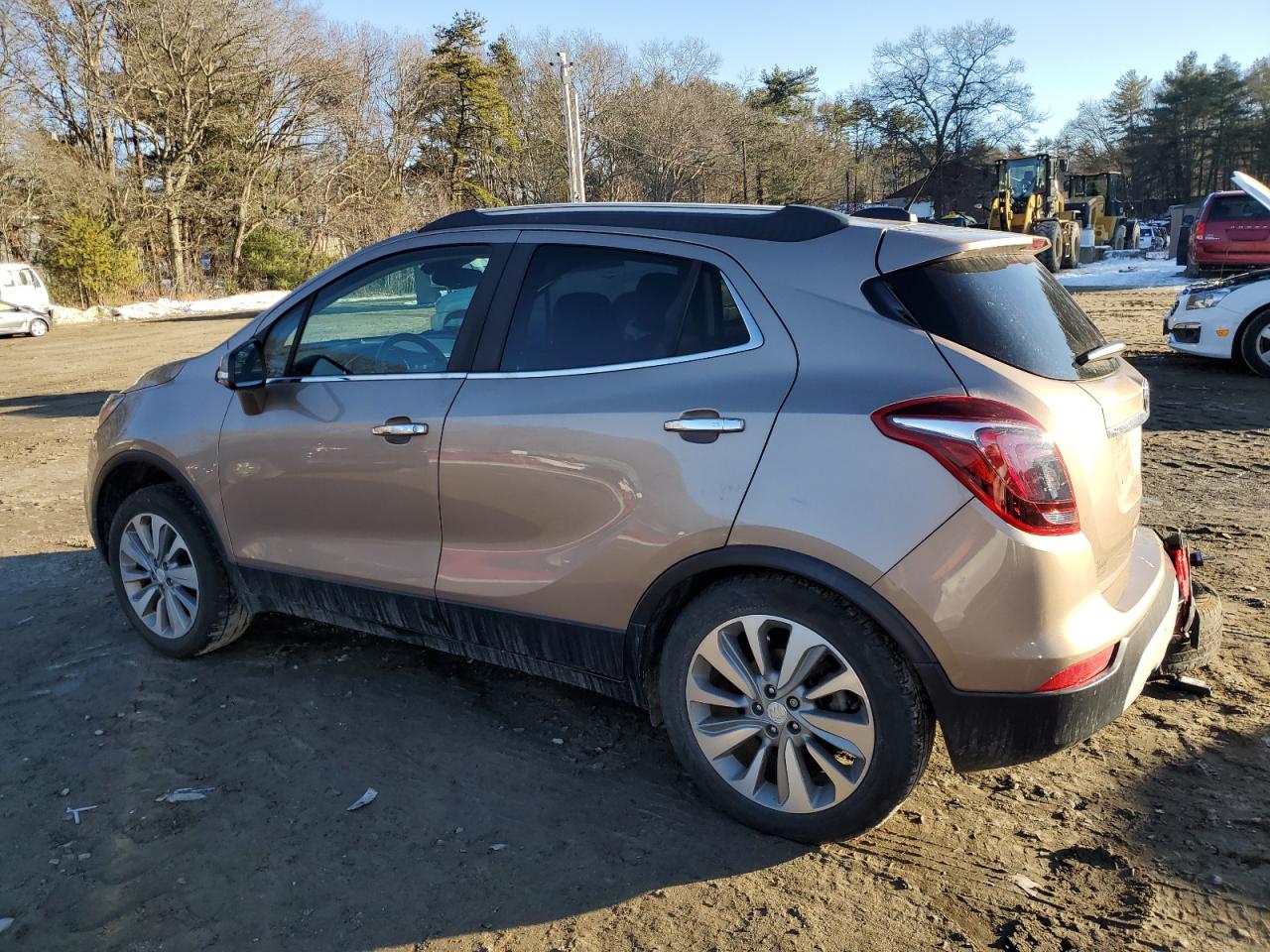 2019 Buick Encore VIN KL4CJESB2KB780588 Copart auction photo, rear end / undercarriage damage thumbnail 2