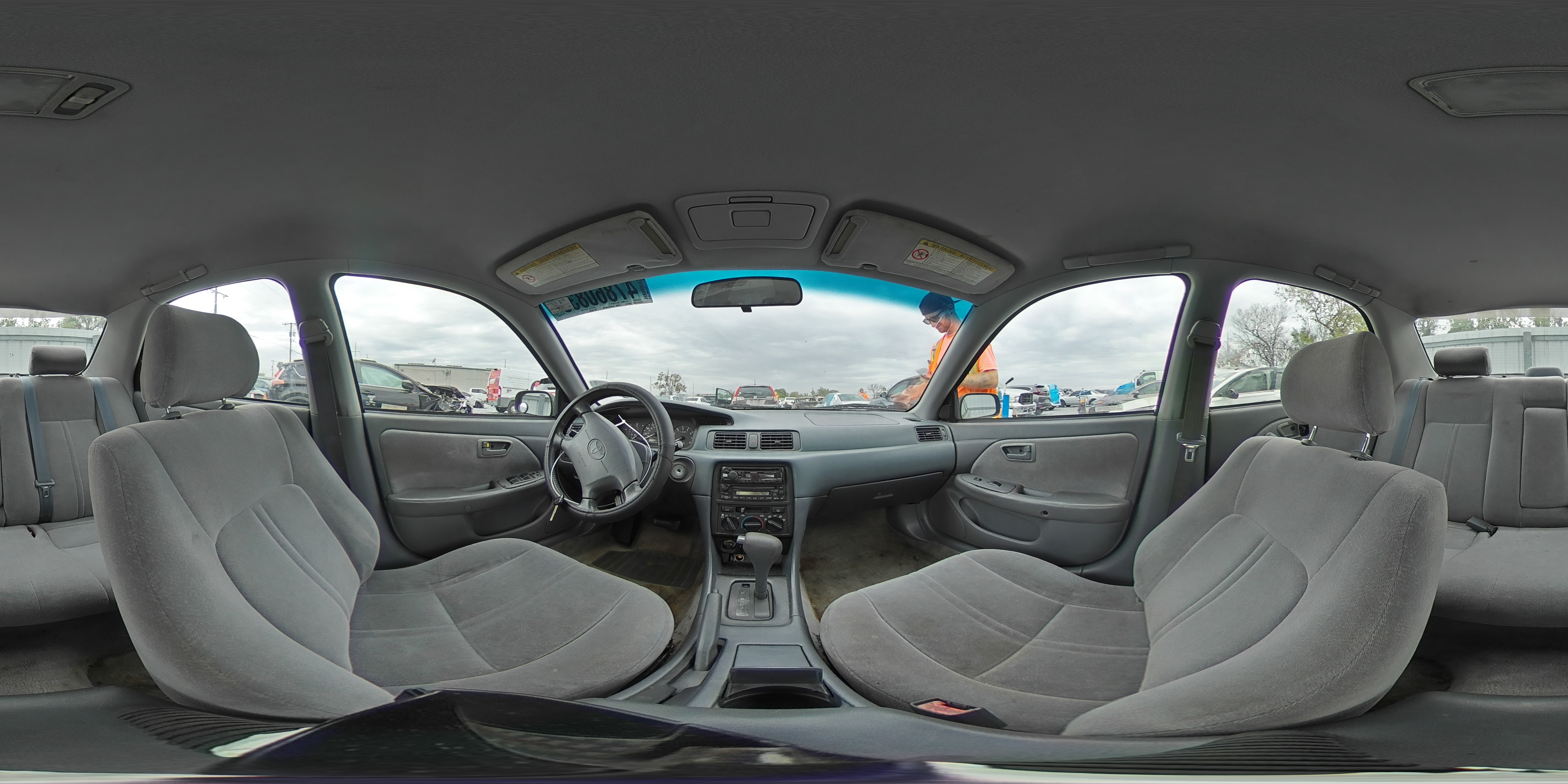 1998 Toyota Camry VIN 4T1BF28KXWU055190 Copart auction photo, rear end damage thumbnail 12