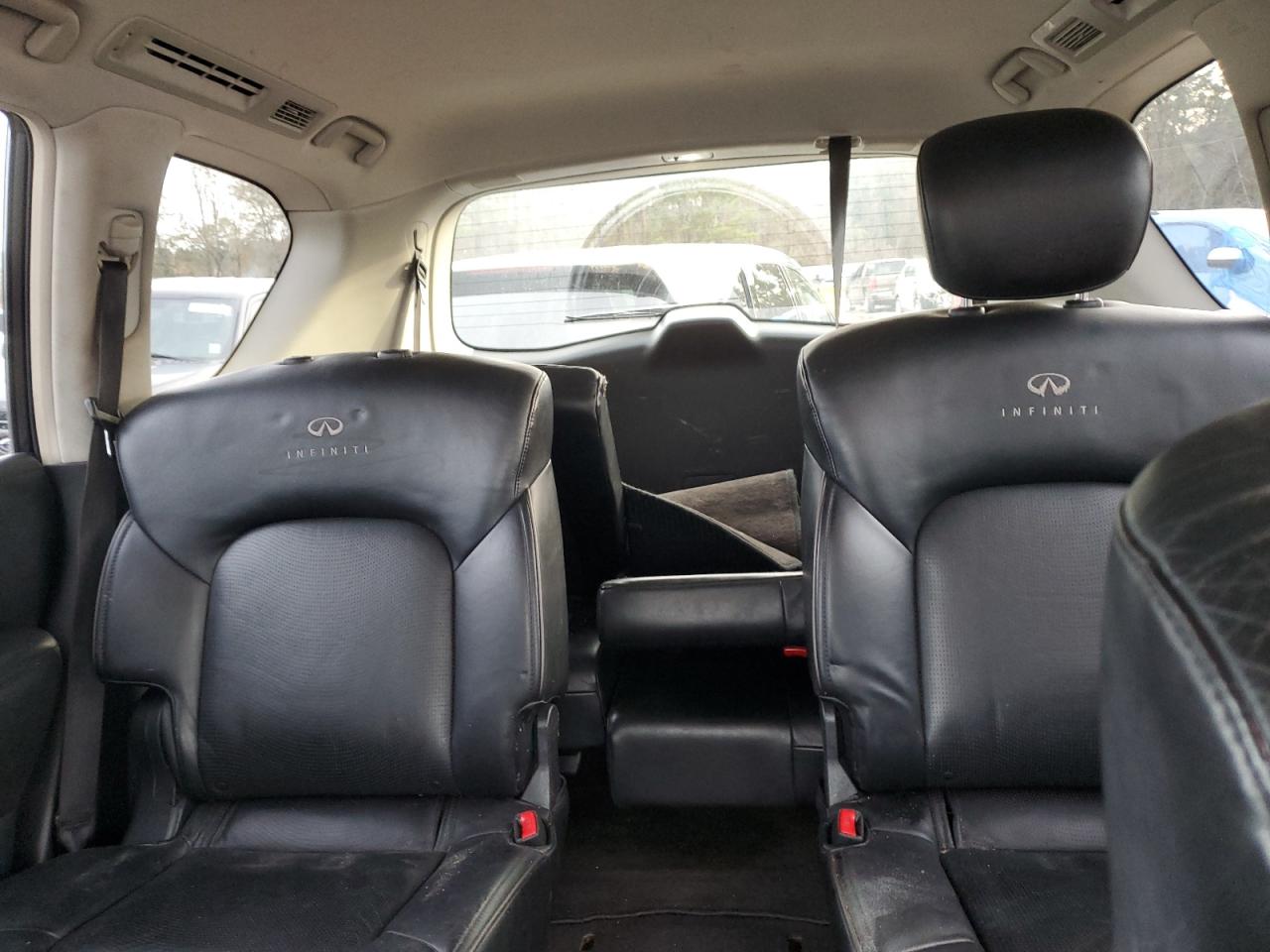 2013 Infiniti QX56 VIN JN8AZ2NF1D9550722 Copart auction photo, front end damage thumbnail 10