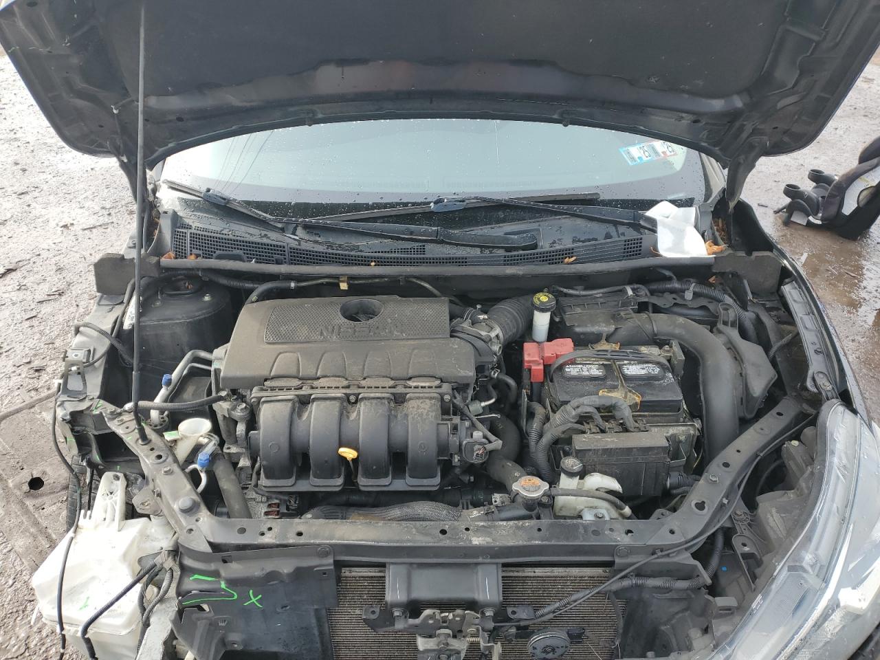 2017 Nissan Sentra VIN 3N1AB7AP9HY392967 Copart auction photo, front end / rear end damage thumbnail 12