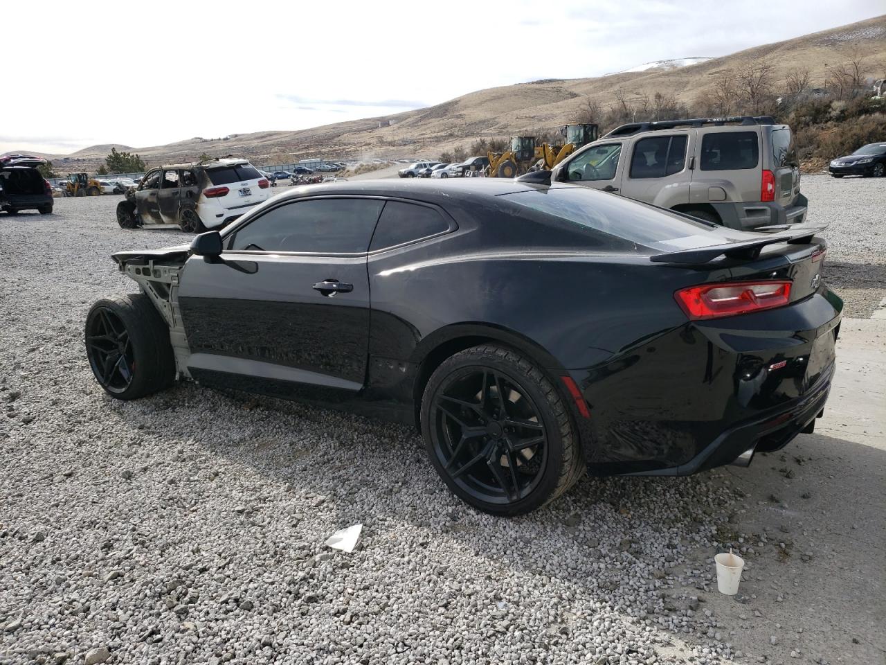 2017 Chevrolet Camaro VIN 1G1FE1R76H0101856 Copart auction photo, frame damage / front end damage thumbnail 2