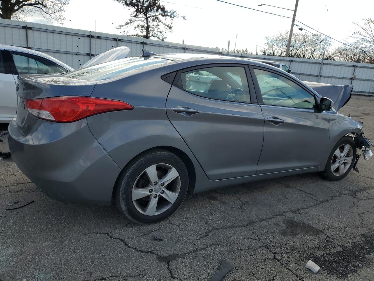 2013 Hyundai Elantra VIN 5NPDH4AE3DH450309 Copart auction photo, front end damage thumbnail 3