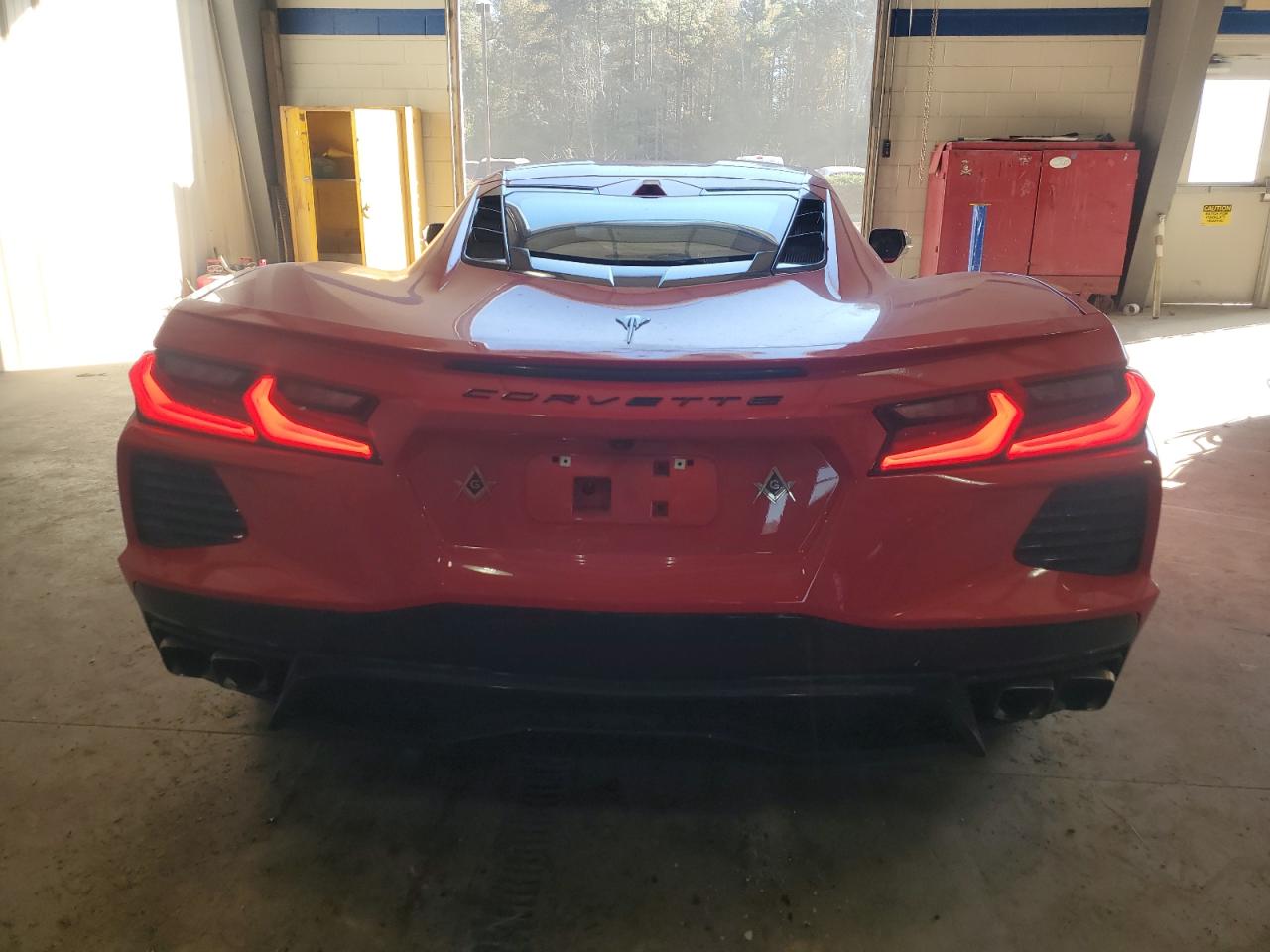 2020 Chevrolet Corvette VIN 1G1Y72D40L5112109 Copart auction photo, mechanical / undercarriage damage thumbnail 6