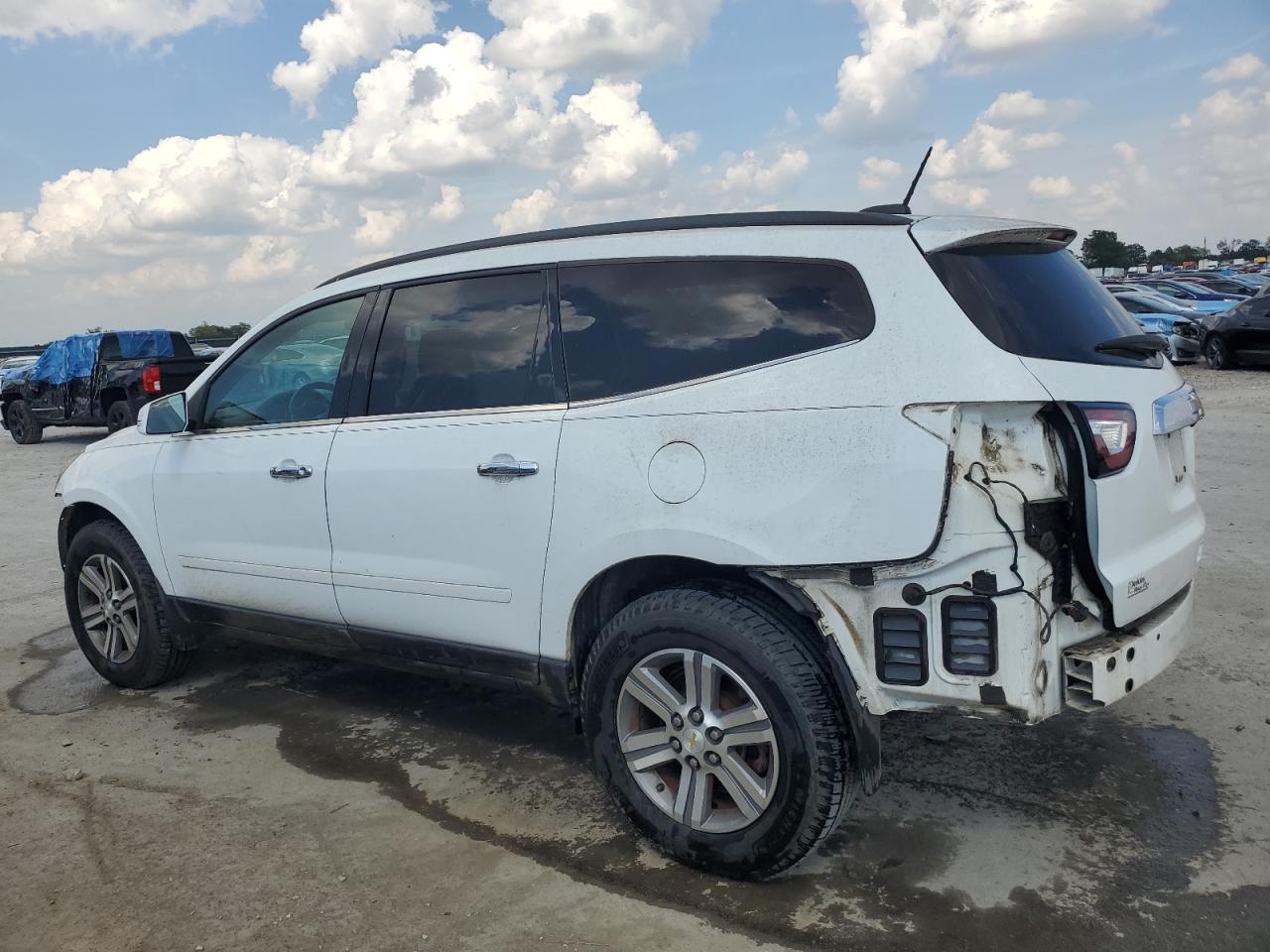 2016 Chevrolet Traverse VIN 1GNKRHKD3GJ127950 Copart auction photo, all over damage thumbnail 2