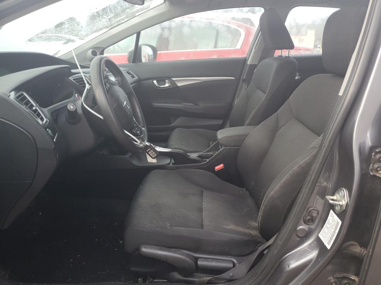 2015 Honda Civic VIN 2HGFB2F8XFH505563 Copart auction photo, front end damage thumbnail 7