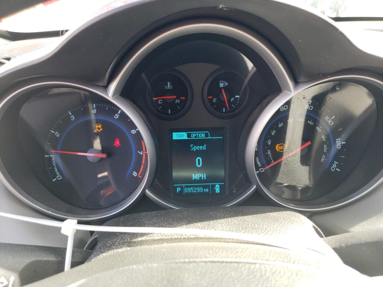 2014 Chevrolet Cruze VIN 1G1PA5SH3E7116697 Copart auction photo, all over damage thumbnail 9