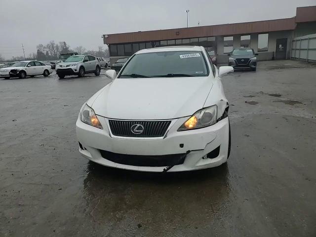 2010 Lexus IS VIN JTHCF5C25A5039546 Copart auction photo, front end damage thumbnail 11