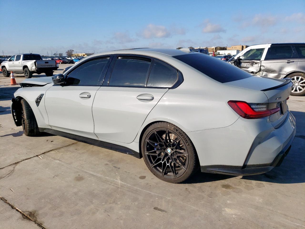 2024 BMW M3 VIN WBS43AY06RFR51826 Copart auction photo, front end damage thumbnail 2