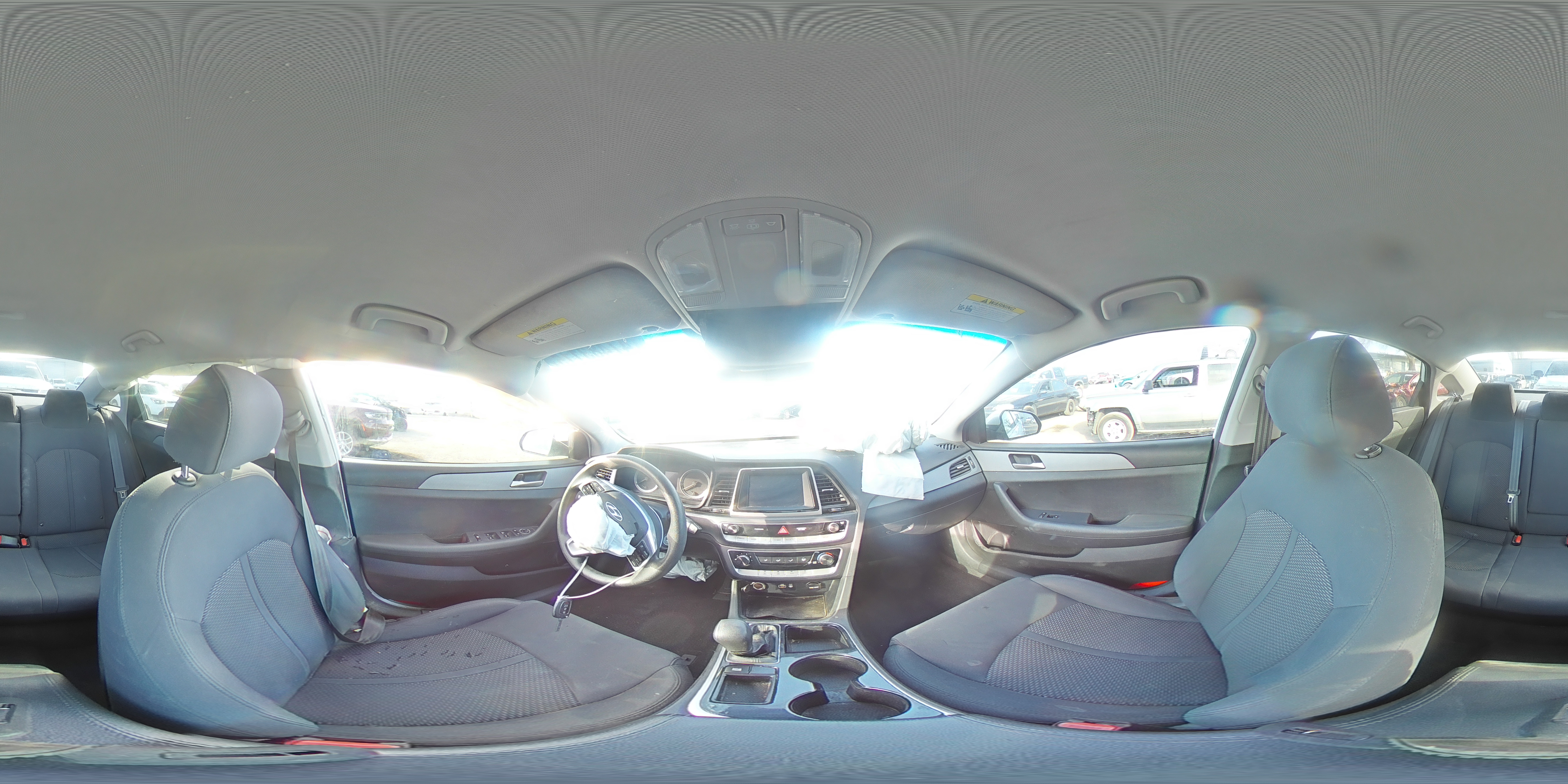 2018 Hyundai Sonata VIN 5NPE24AF1JH653872 Copart auction photo, all over damage thumbnail 15