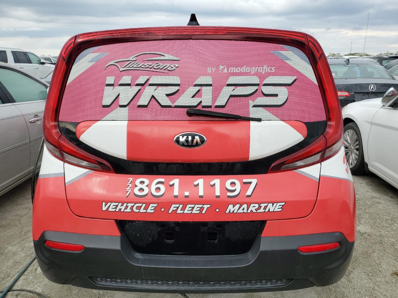 2020 KIA Soul VIN KNDJ23AU5L7123936 Copart auction photo, water/flood damage thumbnail 6