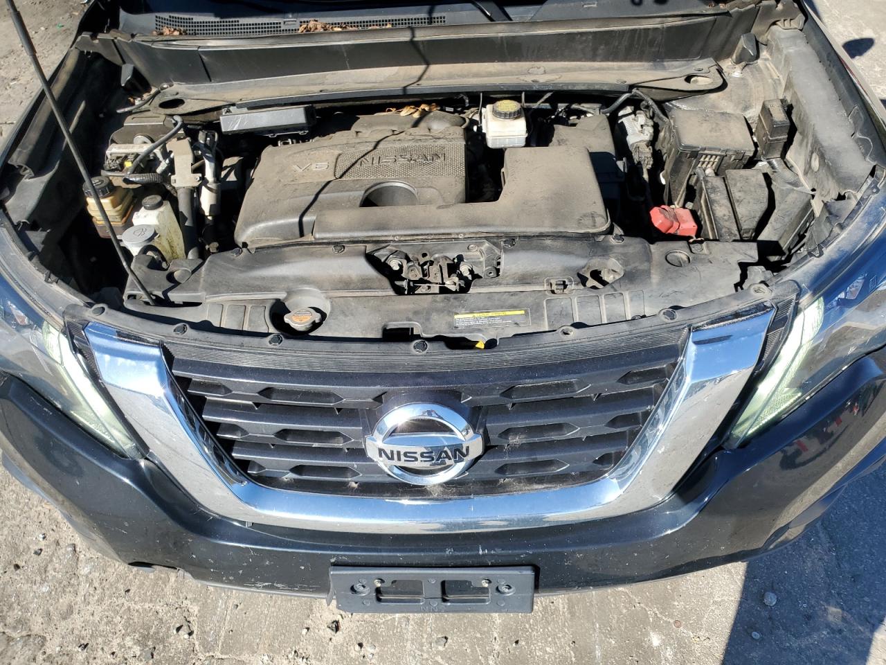 2017 Nissan Pathfinder VIN 5N1DR2MN4HC678717 Copart auction photo, rear end damage thumbnail 12
