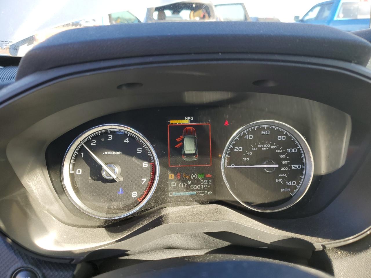 2020 Subaru Forester VIN JF2SKAXC5LH422278 Copart auction photo, all over / hail damage thumbnail 9