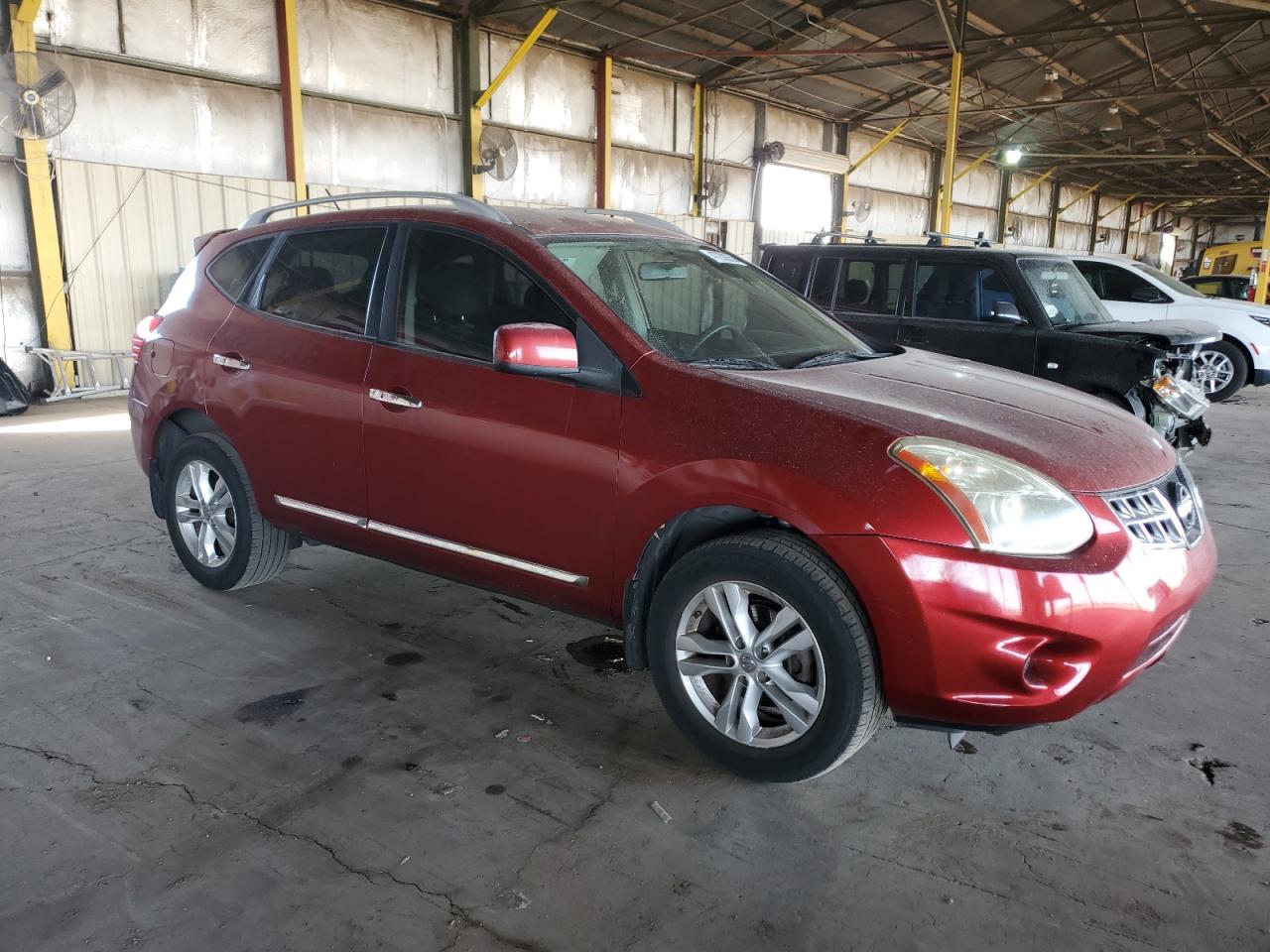 2013 Nissan Rogue VIN JN8AS5MV2DW606280 Copart auction photo, rear end damage thumbnail 4