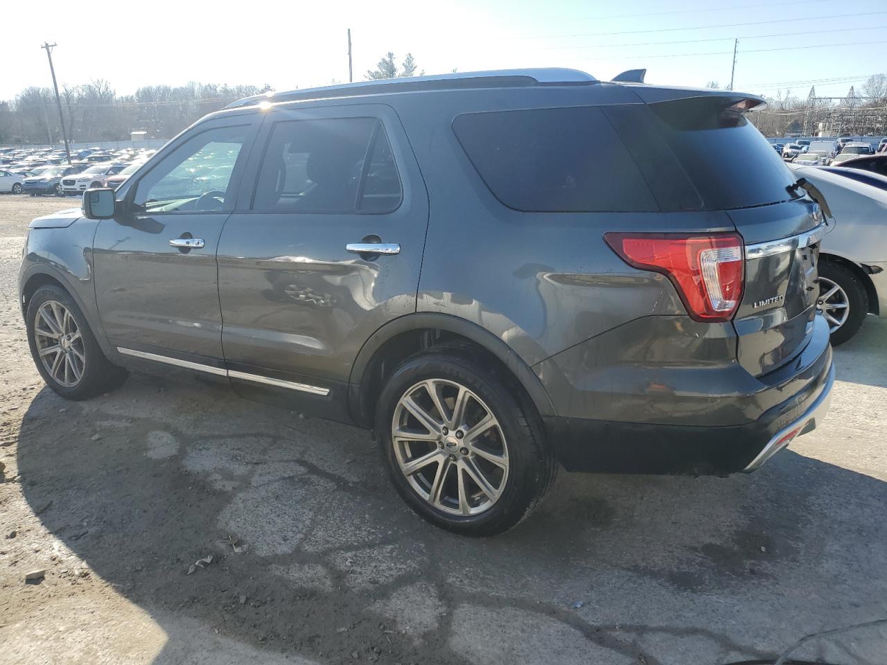 2017 Ford Explorer VIN 1FM5K7F89HGE36737 Copart auction photo, front end damage thumbnail 2