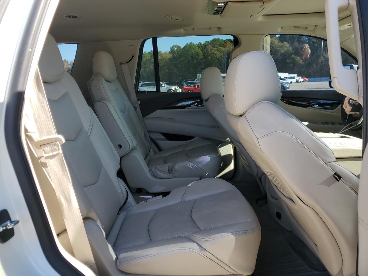2015 Cadillac Escalade VIN 1GYS4NKJ1FR590367 Copart auction photo, front end / side damage thumbnail 11