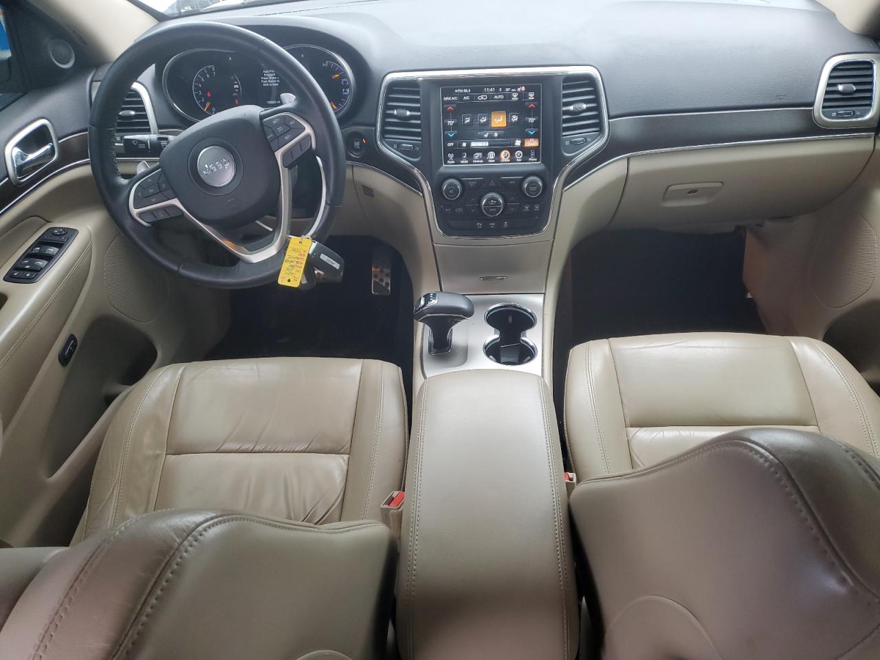 2015 Jeep Grand Cherokee VIN 1C4RJFBG3FC718182 Copart auction photo, front end damage thumbnail 8
