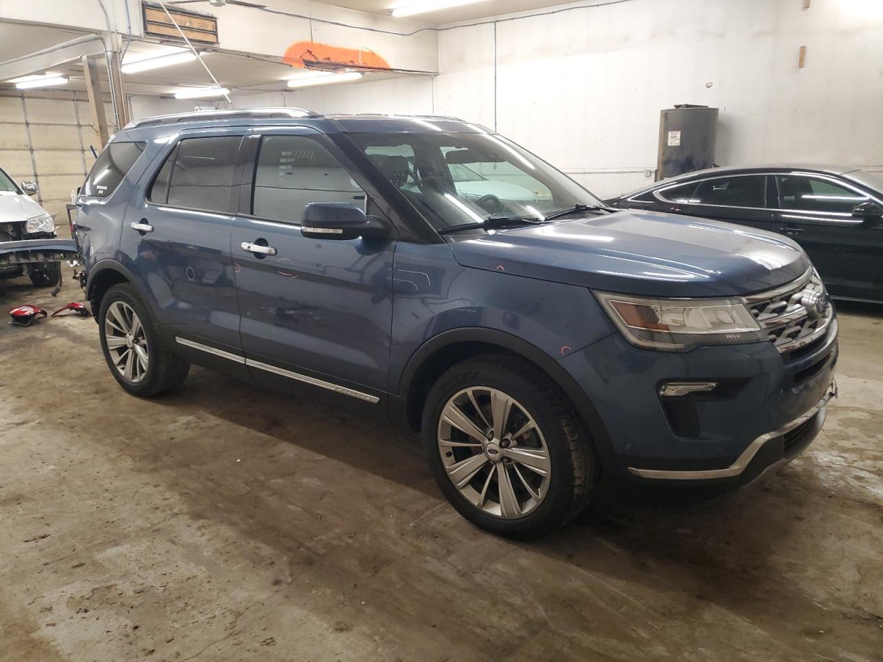 2018 Ford Explorer VIN 1FM5K8F88JGB89559 Copart auction photo, rear end / front end damage thumbnail 4