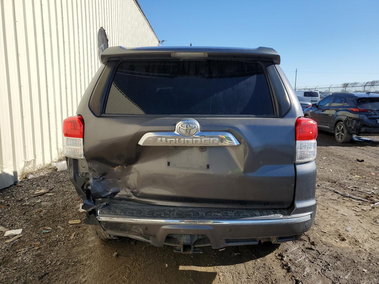 2012 Toyota 4Runner VIN JTEZU5JR4C5046410 Copart auction photo, rear end damage thumbnail 6