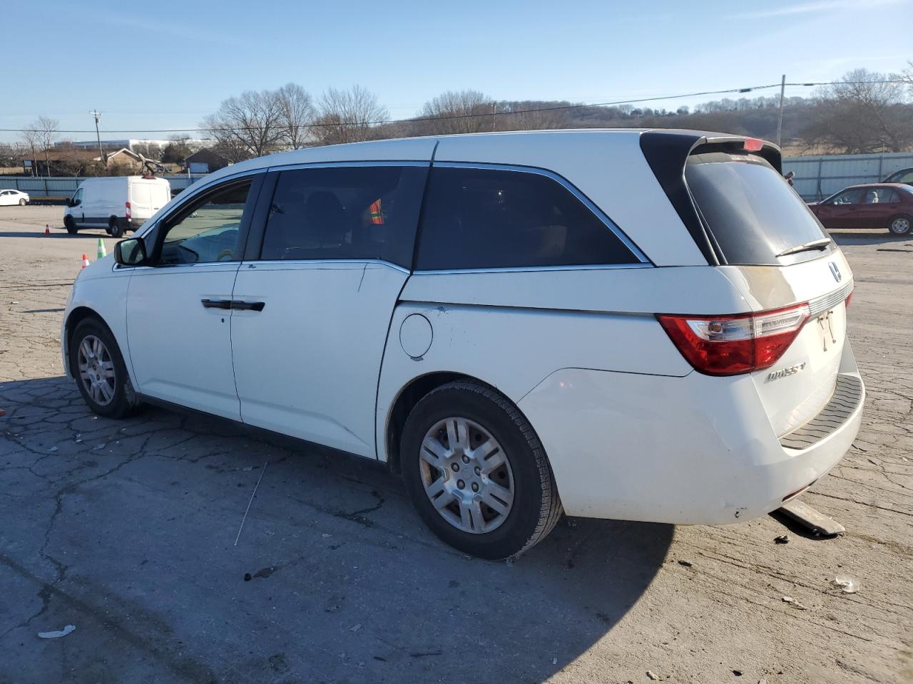 2012 Honda Odyssey VIN 5FNRL5H2XCB026824 Copart auction photo, normal wear damage thumbnail 2