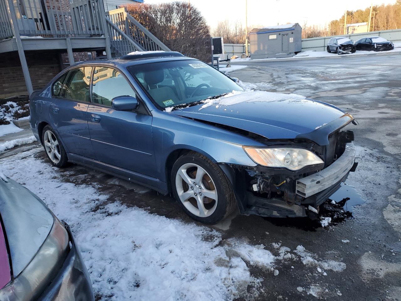2008 Subaru Legacy VIN 4S3BL616X87210453 Copart auction photo, front end damage thumbnail 4