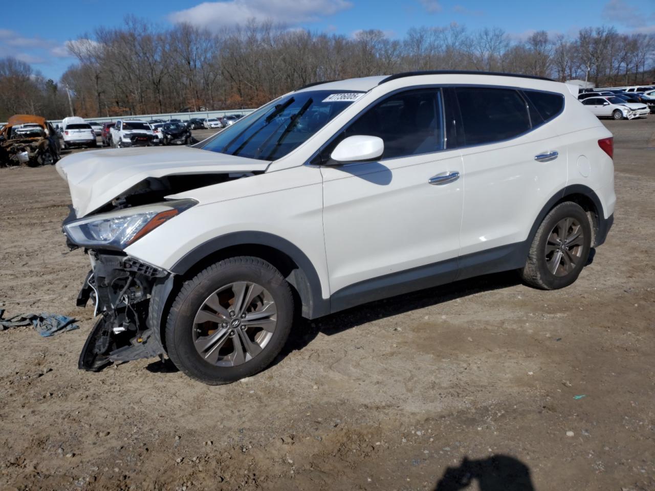2013 Hyundai Santa Fe VIN 5XYZU3LB0DG091801