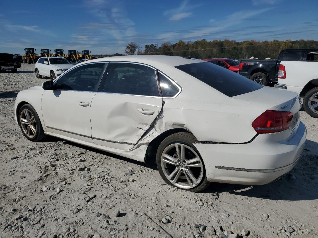 2014 Volkswagen Passat VIN 1VWCN7A37EC040885 Copart auction photo, all over damage thumbnail 2