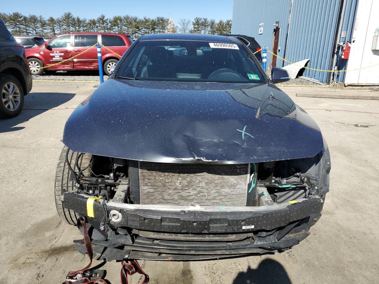 2016 BMW 4er VIN WBA3N9C53GK250662 Copart auction photo, front end damage thumbnail 5