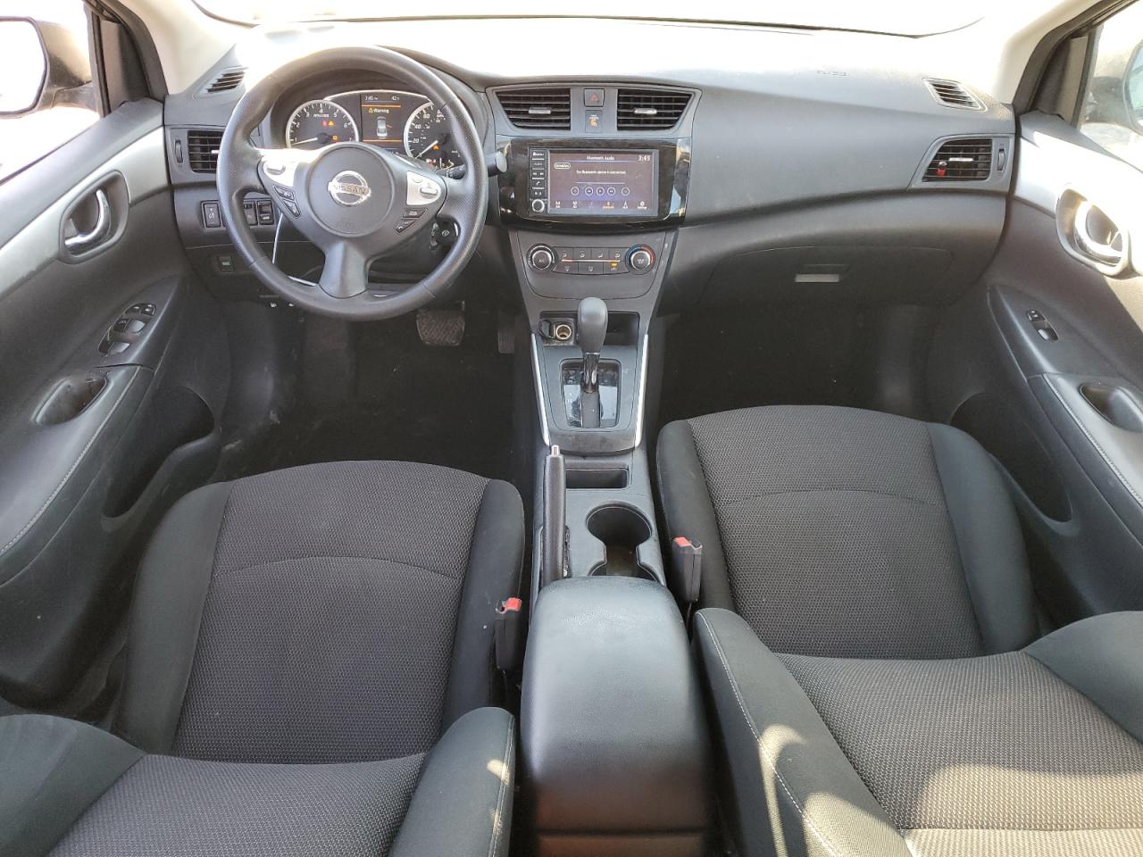 2019 Nissan Sentra VIN 3N1AB7AP6KY419291 Copart auction photo, front end / side damage thumbnail 8