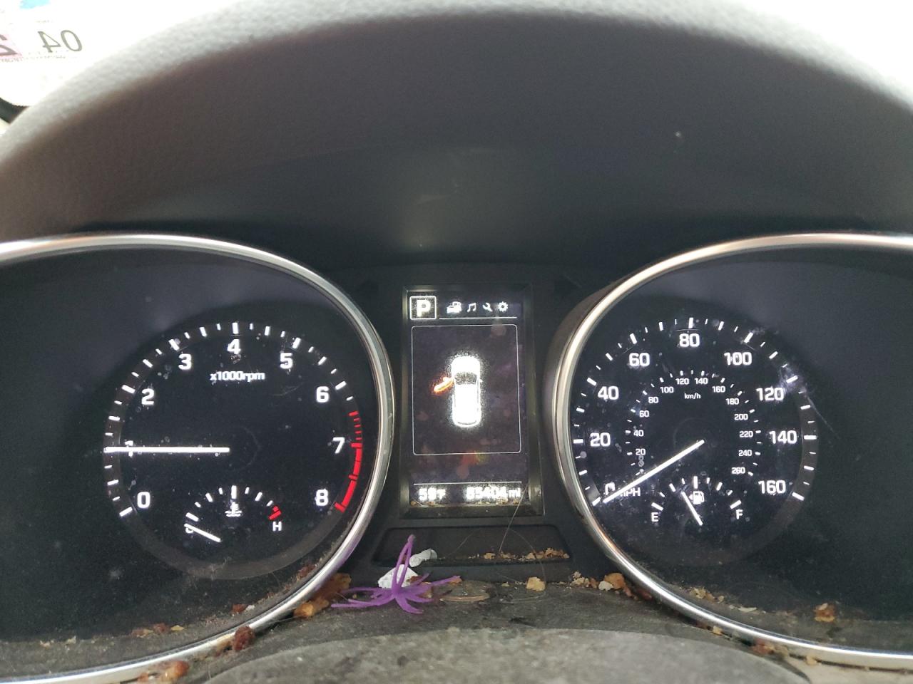 2017 Hyundai Santa Fe VIN 5NMZU3LB5HH045263 Copart auction photo, front end damage thumbnail 9