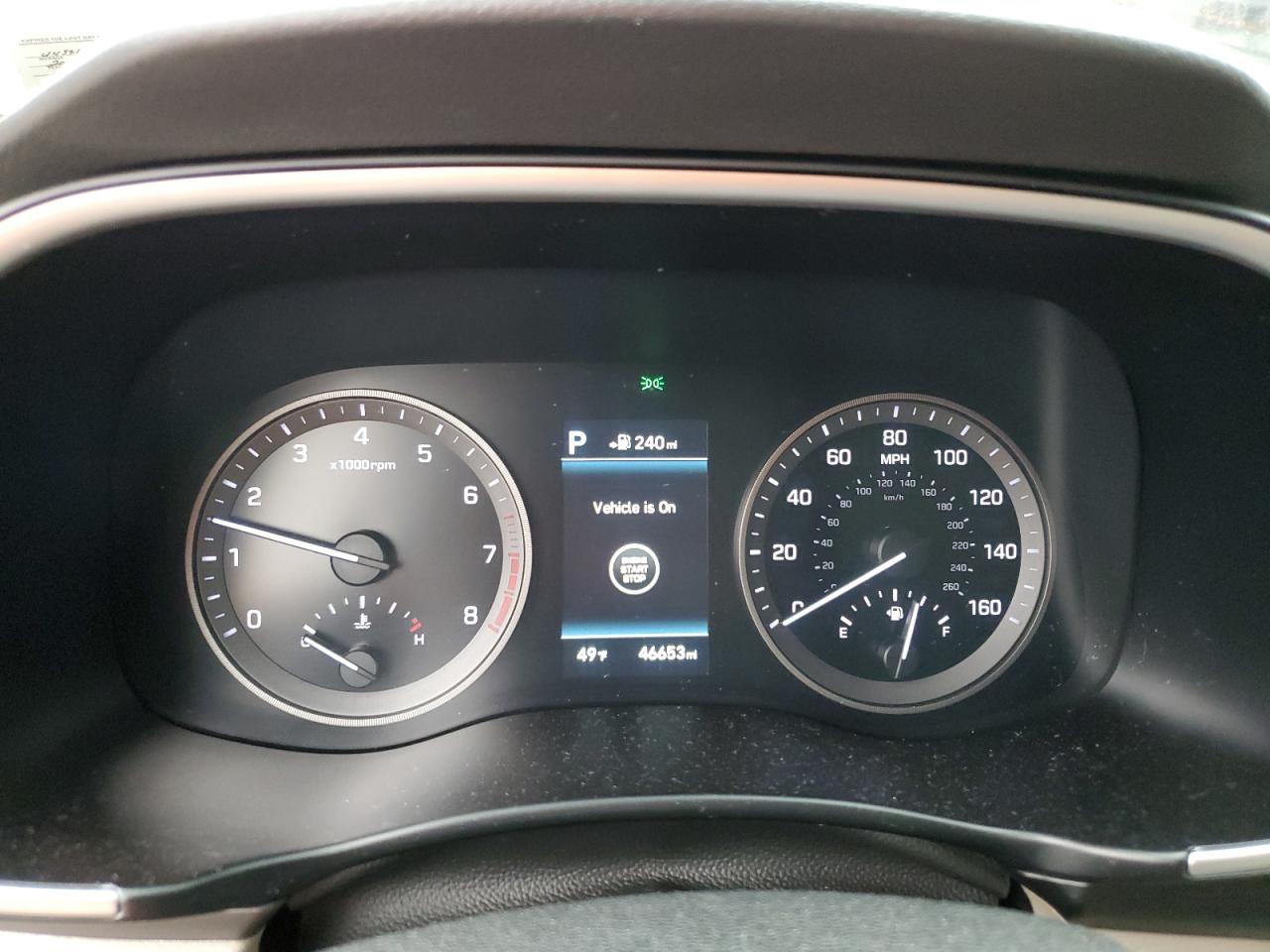 2020 Hyundai Tucson VIN KMBJ3CAL3LU115884 Copart auction photo, front end / side damage thumbnail 9