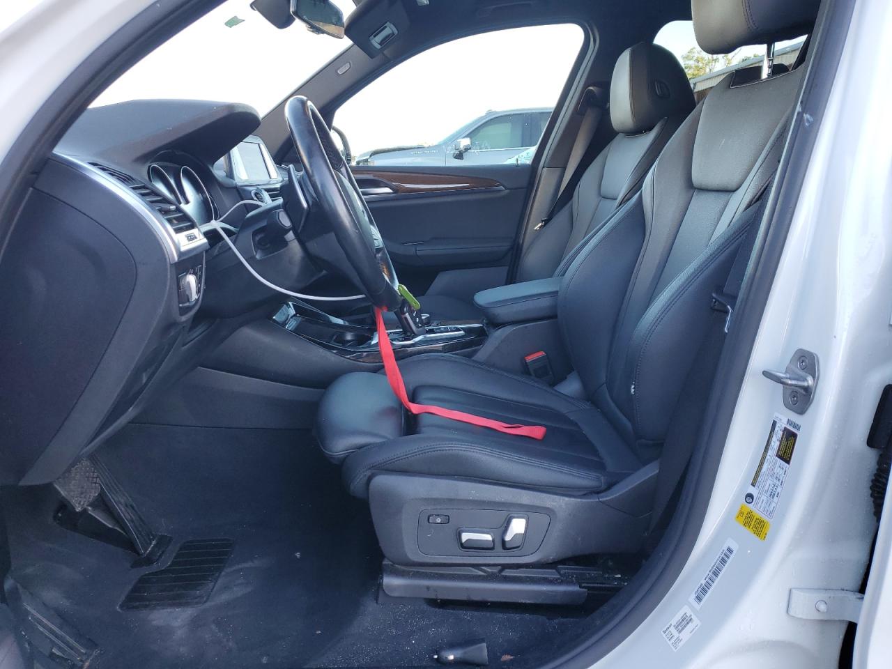 2019 BMW X3 VIN 5UXTR7C54KLR44841 Copart auction photo, water/flood damage thumbnail 7