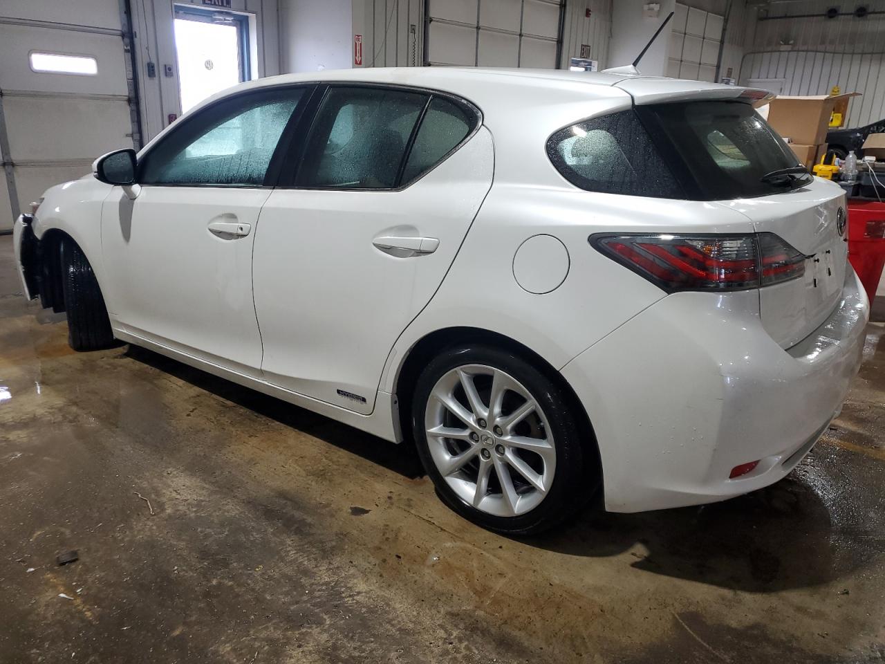 2012 Lexus CT VIN JTHKD5BH1C2058302 Copart auction photo, front end damage thumbnail 2