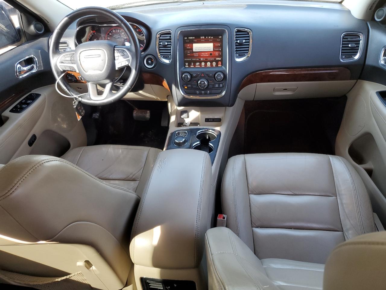 2015 Dodge Durango VIN 1C4RDHDG2FC740321 Copart auction photo, front end damage thumbnail 8