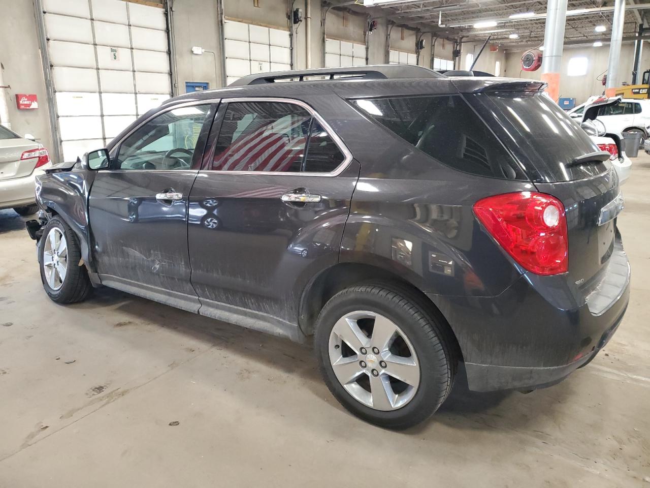 2015 Chevrolet Equinox VIN 2GNFLFEK2F6288612 Copart auction photo, front end / side damage thumbnail 2