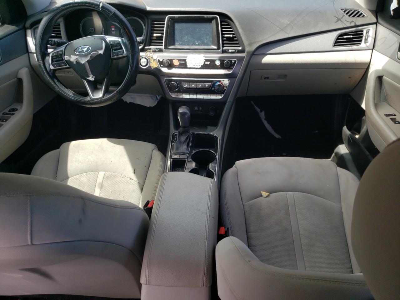 2018 Hyundai Sonata VIN 5NPE34AF0JH652094 Copart auction photo, front end / side damage thumbnail 8