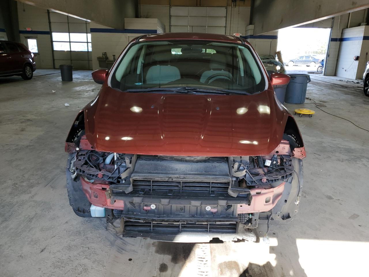 2014 Ford Escape VIN 1FMCU0GX2EUB92876 Copart auction photo, front end damage thumbnail 5