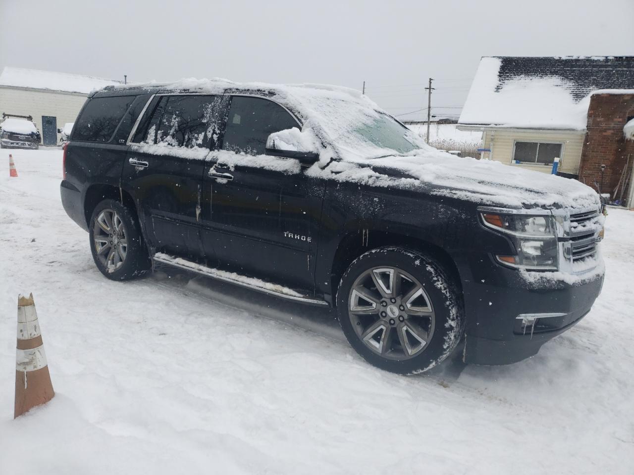 2015 Chevrolet Tahoe VIN 1GNSKCKC7FR267594 Copart auction photo, rear end damage thumbnail 4