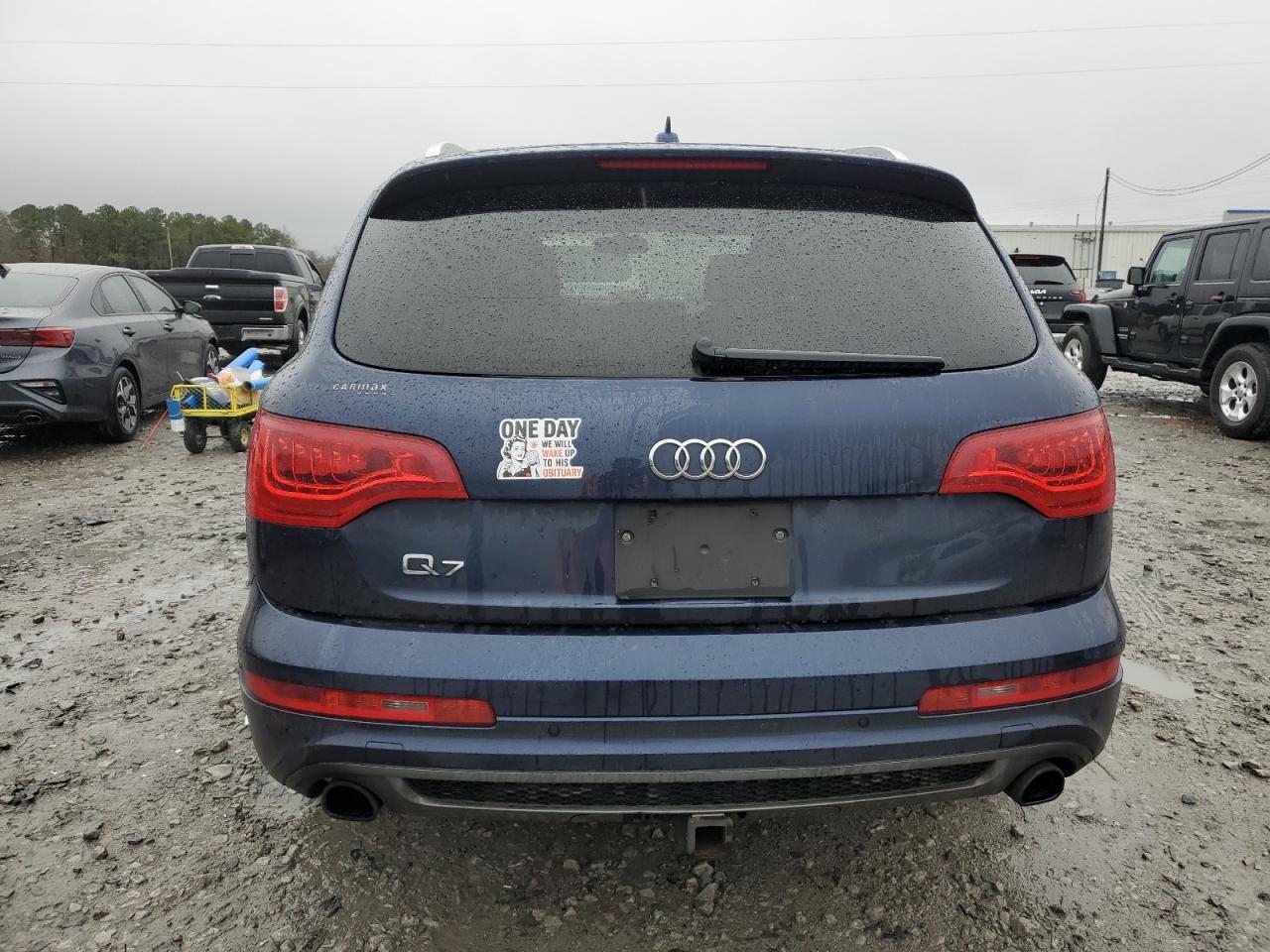 2013 Audi Q7 VIN WA1DGAFE4DD007709 Copart auction photo, front end damage thumbnail 7