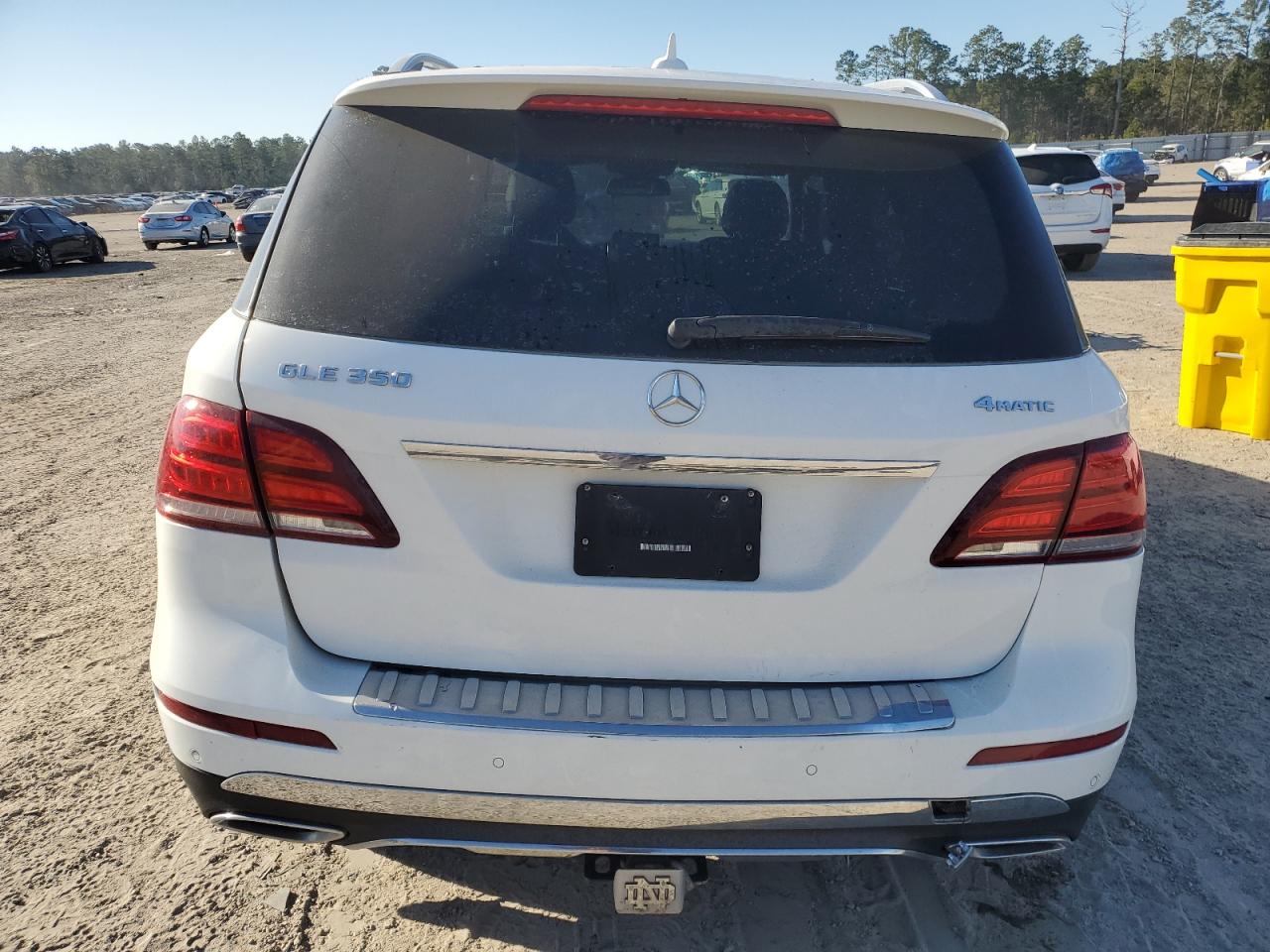 2018 Mercedes-Benz GLE VIN 4JGDA5HB4JB032470 Copart auction photo, undercarriage / side damage thumbnail 6