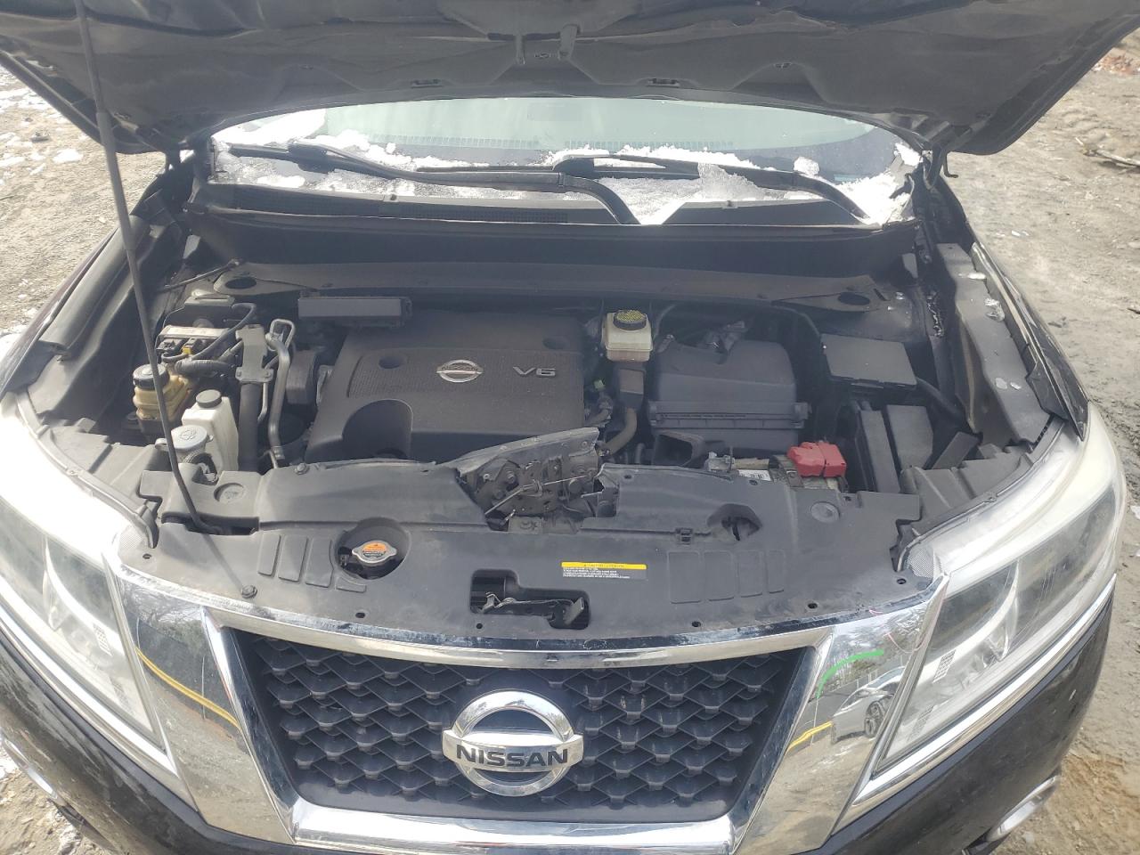 2014 Nissan Pathfinder VIN 5N1AR2MM8EC680539 Copart auction photo, front end damage thumbnail 12