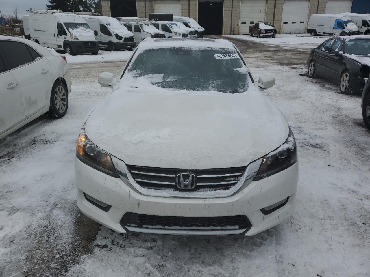 2013 Honda Accord VIN 1HGCR2F82DA188677 Copart auction photo, front end / side damage thumbnail 5