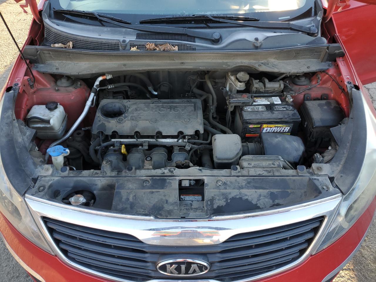 2012 KIA Sportage VIN KNDPBCA28C7201621 Copart auction photo, vandalism damage thumbnail 11