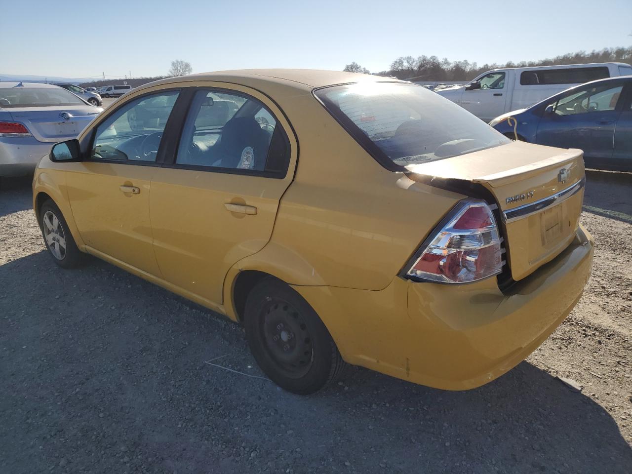 2011 Chevrolet Aveo VIN KL1TD5DE7BB151680 Copart auction photo, rear end damage thumbnail 2